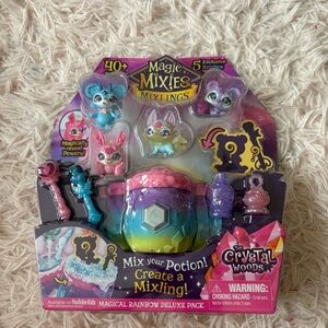 Magic Mixies Mixlings Magical Rainbow Deluxe Pack 5 Exclusive Mixlings NEW